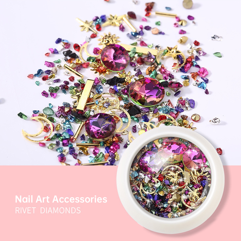 Resin Art Case - الراتنج الأحجار والمجوهرات برشام معدني الماس
