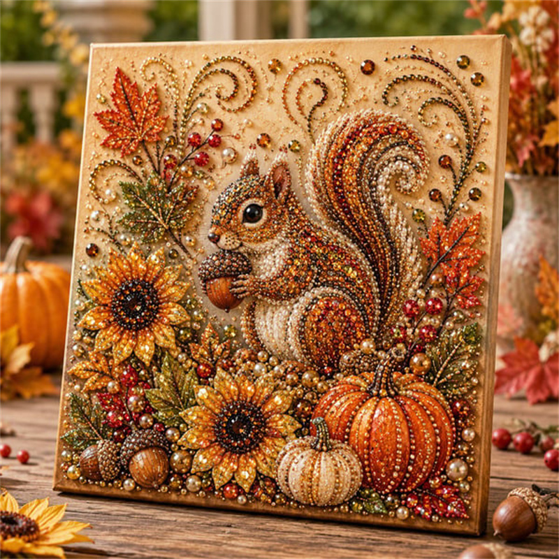 Resin Art Home Decor - طقم رسم باللؤلؤ على شكل الماس