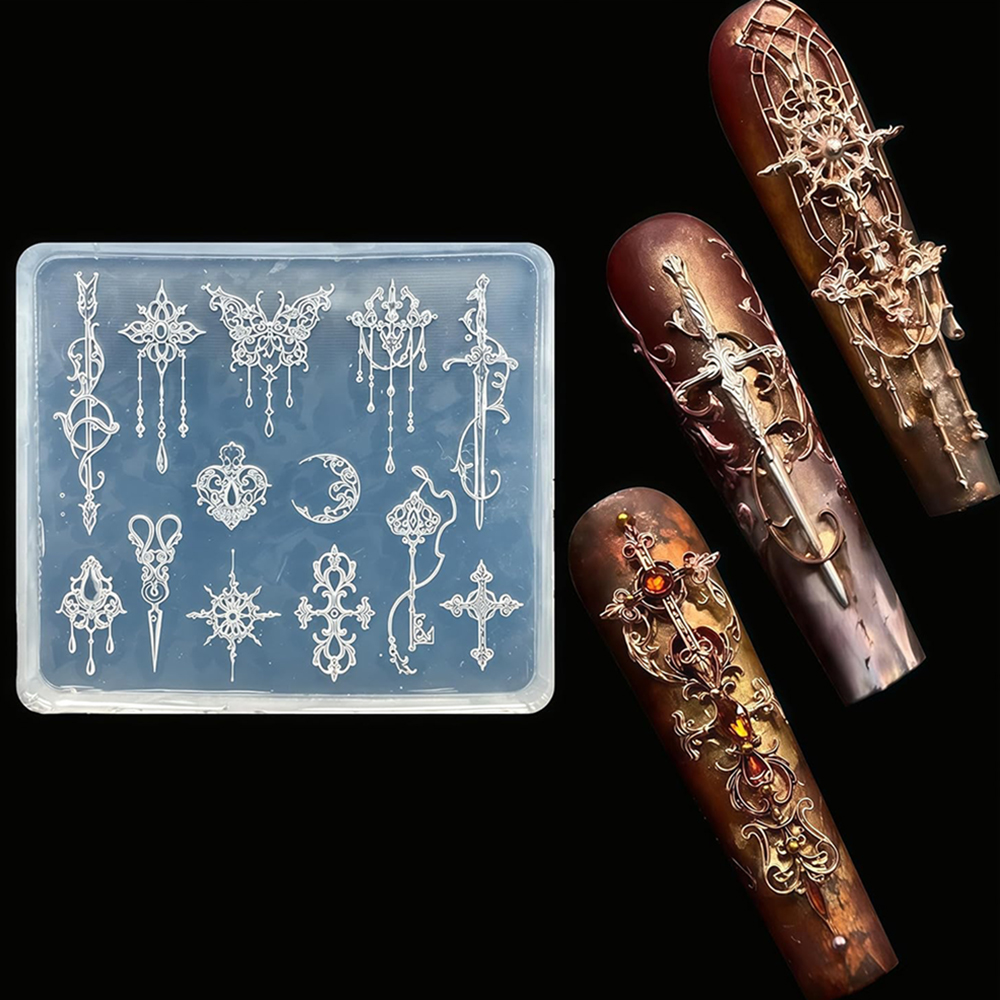 Resin Art Templates Free - السهم قالب من السيليكون القمر الراتنج