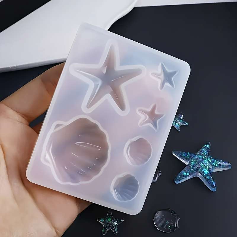 Resin Art Liquid - قالب سيليكون لصنع قلادات المجوهرات من