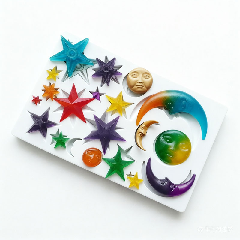 Resin Art Clay - قوالب طين البوليمر على شكل الشمس