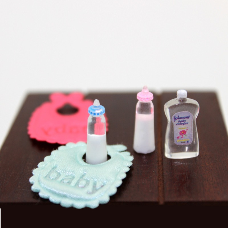 Resin Art Bottle - لعبة طعام مصغرة من DOLLHOUSE نموذج
