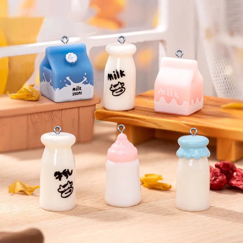 Resin Art Essentials - 10 قطع من قلادات الراتنج على