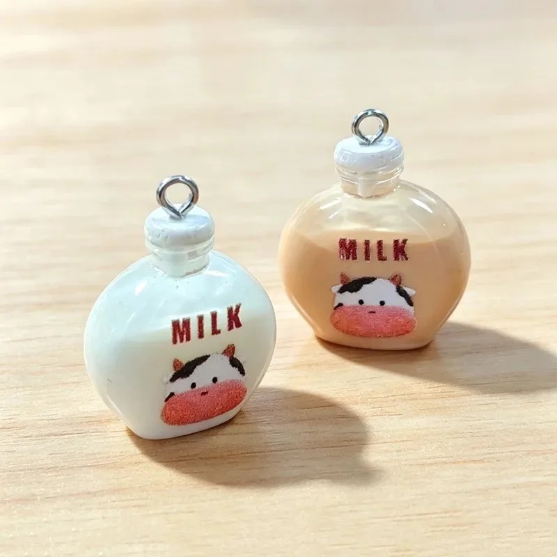 Resin Art Bottle - 10 قطع من الحلي الراتنجية اللطيفة