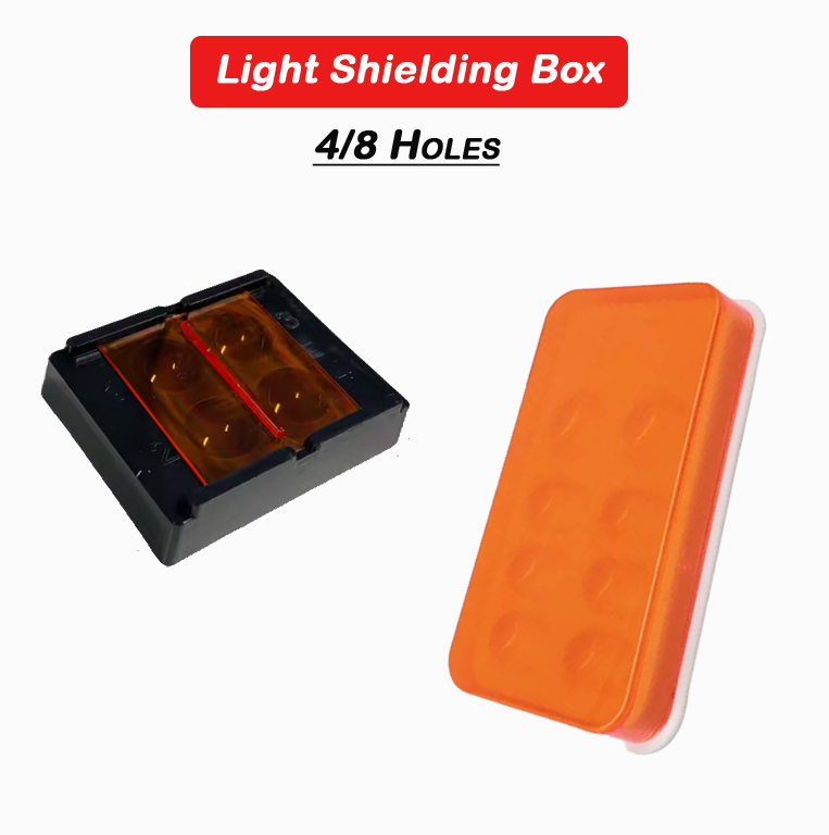 Resin Art Case - طب الأسنان ضوء التدريع صندوق الراتنج