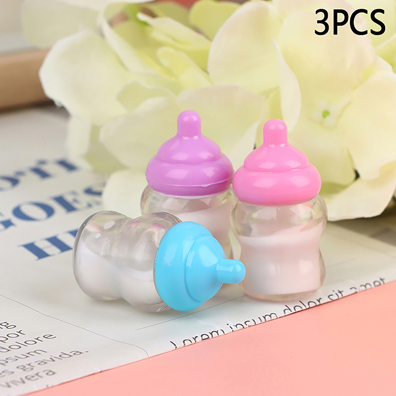 3 قطعة ملحقات زجاجة الأطفال لب - مراجعة Resin Art Bottle وسعره
