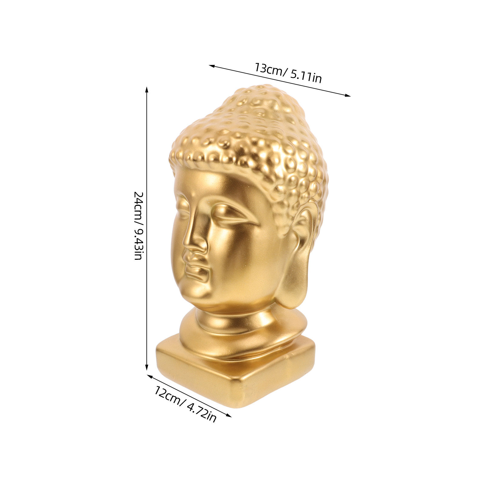 تمثال رأس بوذا من الراتنج، منح - مراجعة Resin Art Home Decor وسعره