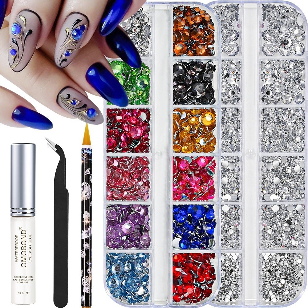 مجموعة أحجار الراين الراتنجية  - مراجعة Resin Art Glitter وسعره