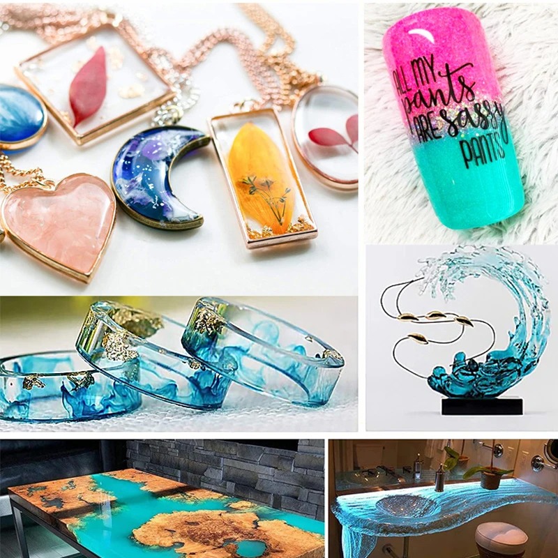 30 ألوان 5 مللي الايبوكسي الرا - مراجعة Resin Art Liquid وسعره