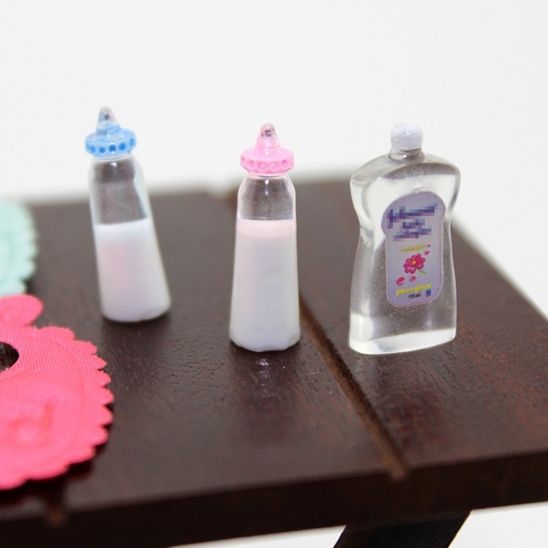 لعبة طعام مصغرة من DOLLHOUSE ن - مراجعة Resin Art Bottle وسعره