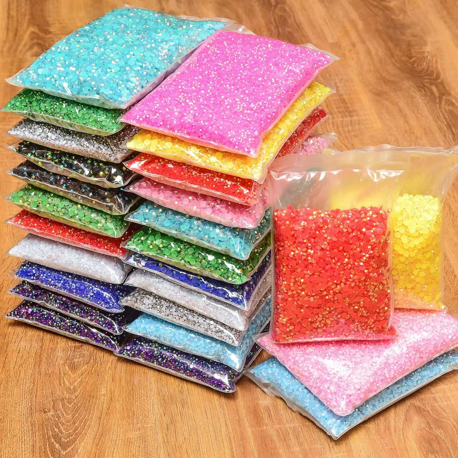 أحجار الراين الراتنجية المسطحة - مراجعة Resin Art Home Decor وسعره