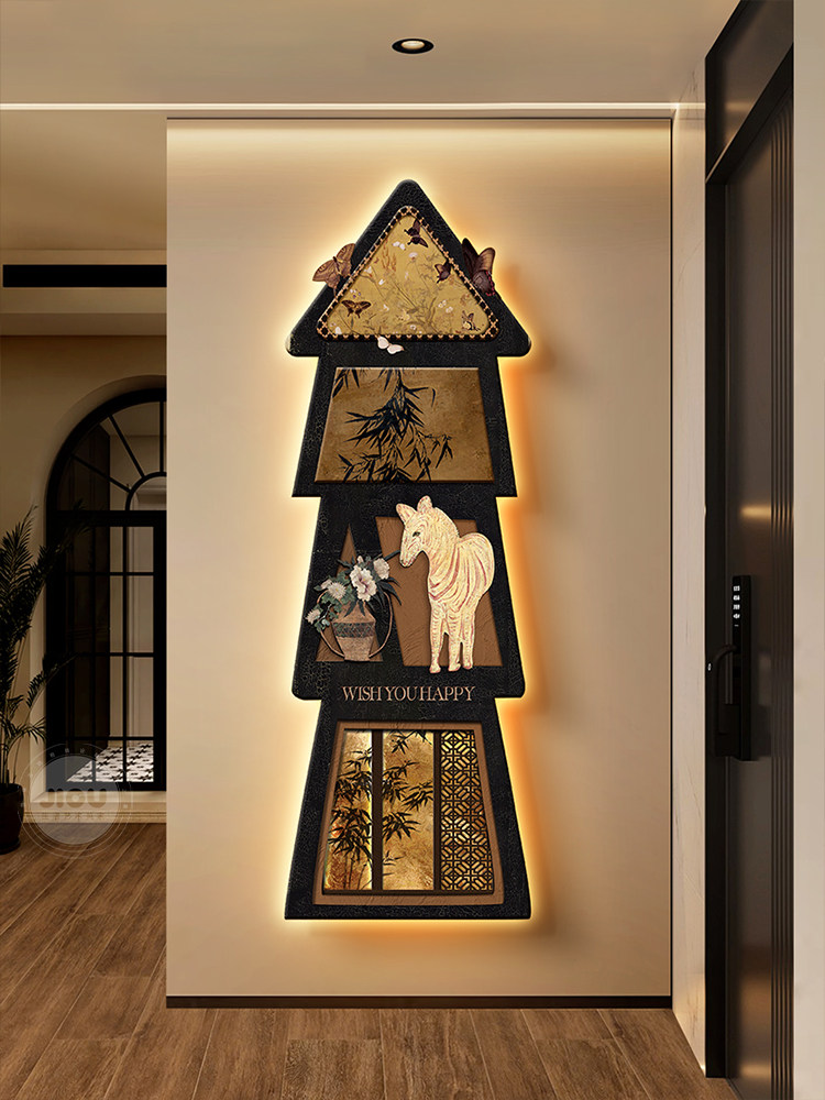 لوحة فنية زخرفية على شكل ميدال - مراجعة Resin Art On Wood وسعره