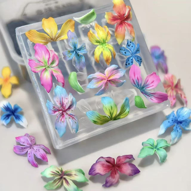 ثلاثية الأبعاد الزهور مسمار ال - مراجعة Resin Art Templates Free وسعره