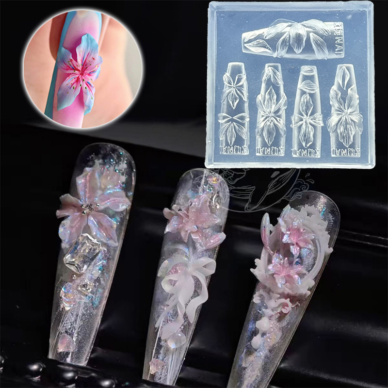 ثلاثية الأبعاد الزهور مسمار ال - مراجعة Resin Art Templates Free وسعره
