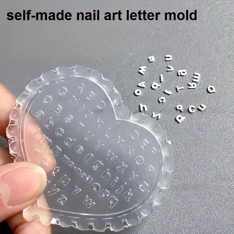 قالب أحرف لتصميم الأظافر بنفسك - مراجعة Resin Art Letters وسعره