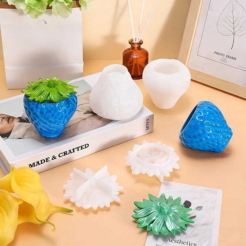 قالب راتنجي على شكل علبة فراول - مراجعة Resin Art Case وسعره