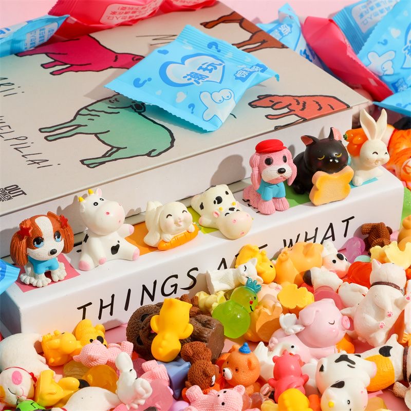 40 قطعة/مجموعة صندوق مفاجآت عش - مراجعة Resin Art Case وسعره