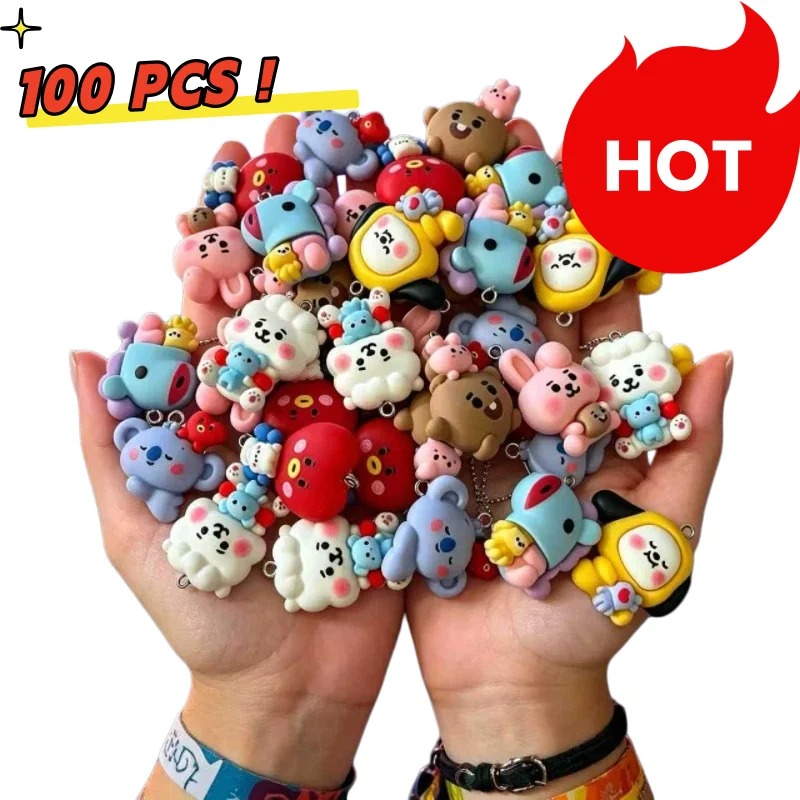 7 قطع من إكسسوارات BT21 الكرتو - مراجعة Resin Art Essentials وسعره