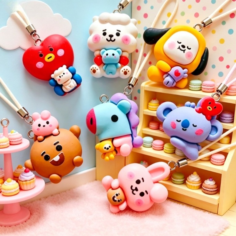 7 قطع من إكسسوارات BT21 الكرتو - مراجعة Resin Art Essentials وسعره