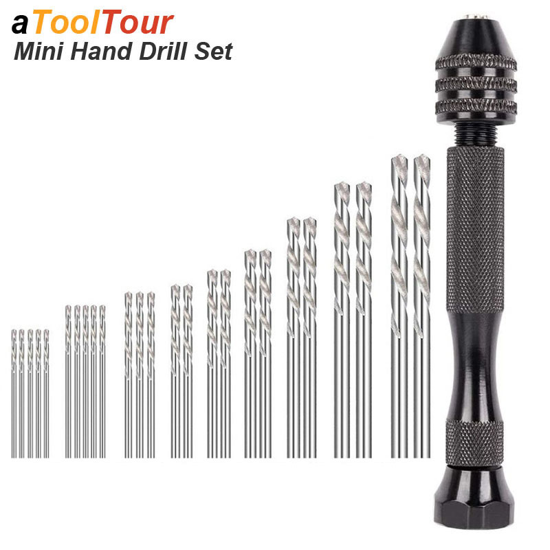 مجموعة لقمة ثقب يدوية صغيرة صغ - مراجعة Resin Art Drill Machine وسعره