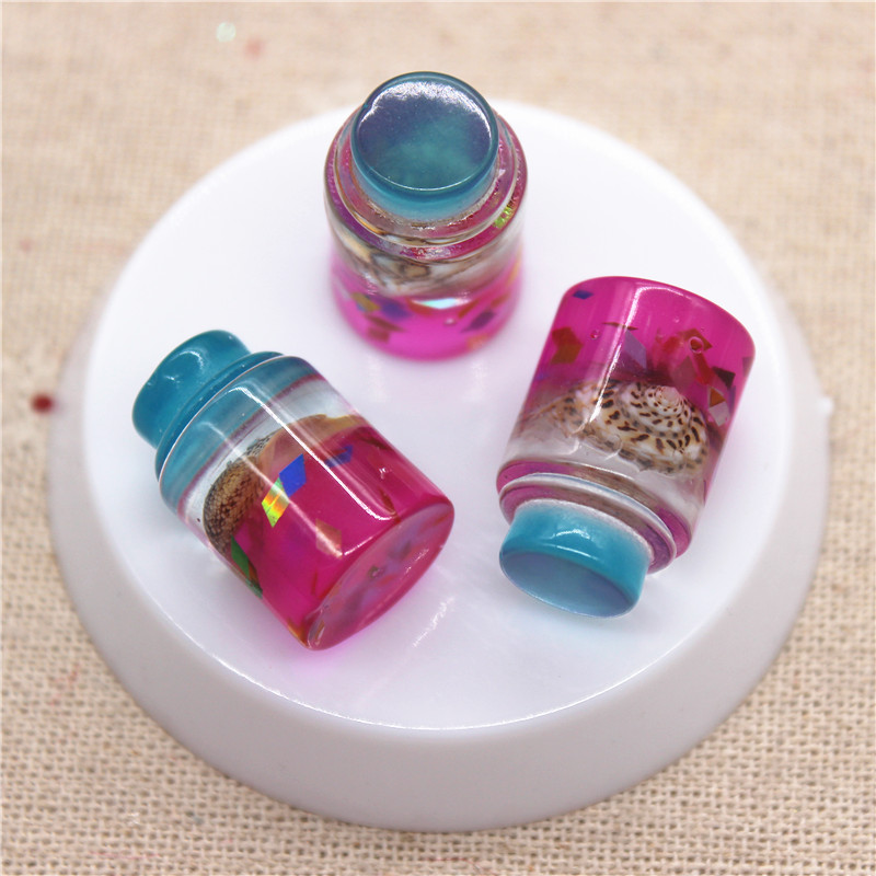 10 قطعة لطيف جديد 3D الراتنج ا - مراجعة Resin Art Bottle وسعره