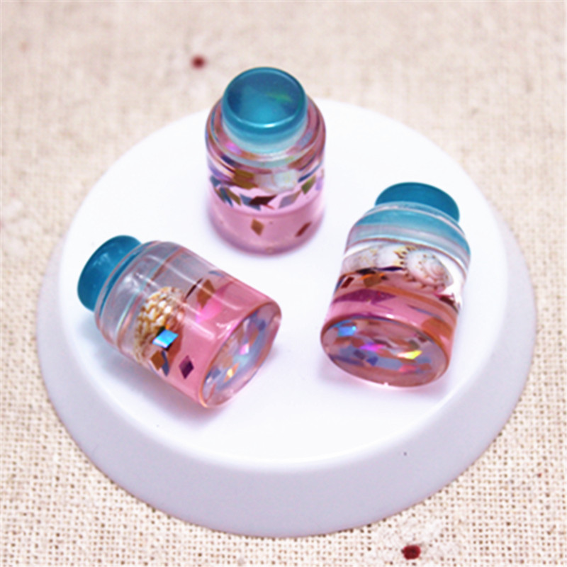 10 قطعة لطيف جديد 3D الراتنج ا - مراجعة Resin Art Bottle وسعره