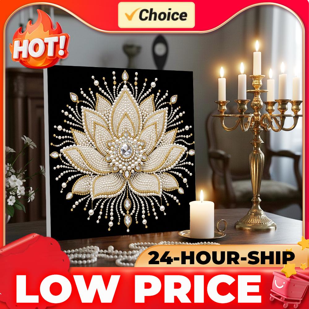 طقم رسم باللؤلؤ مع إطار 11.81× - مراجعة Resin Art Home Decor وسعره