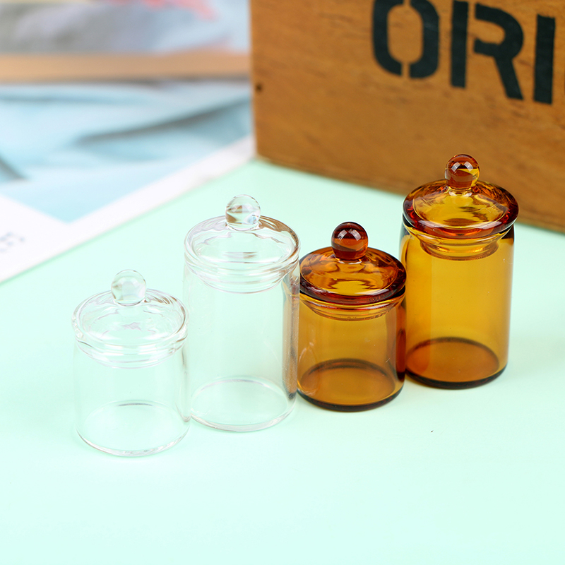 1:12 دمية صغيرة جرة حلوى زجاجي - مراجعة Resin Art Bottle وسعره