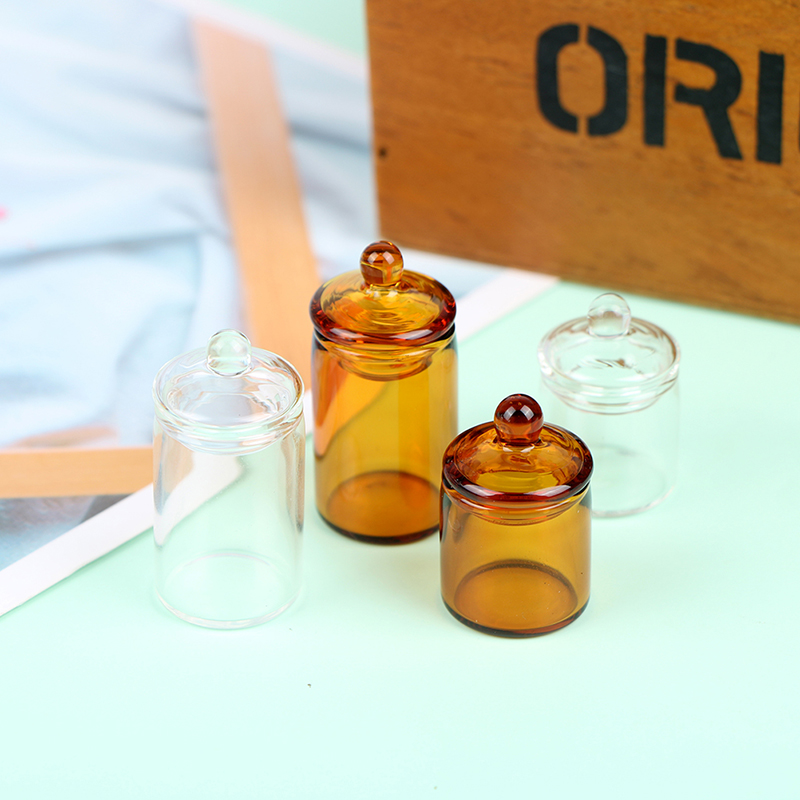 1:12 دمية صغيرة جرة حلوى زجاجي - مراجعة Resin Art Bottle وسعره